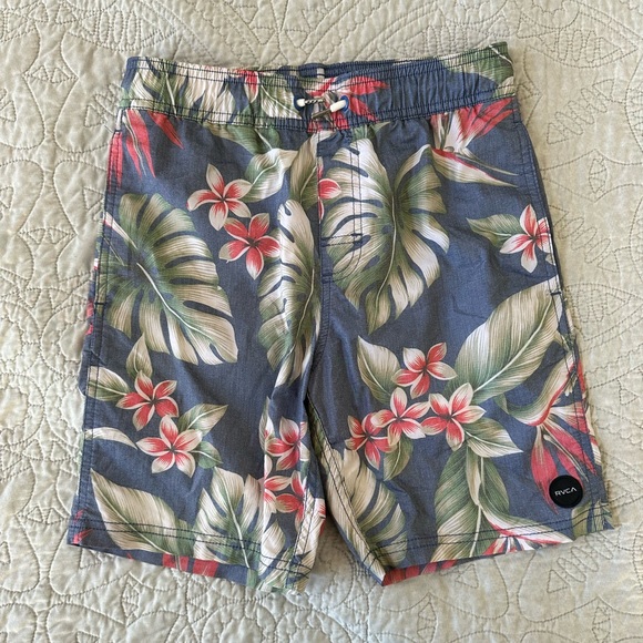 Boys RVCA Swim Trunks - Picture 4 of 5